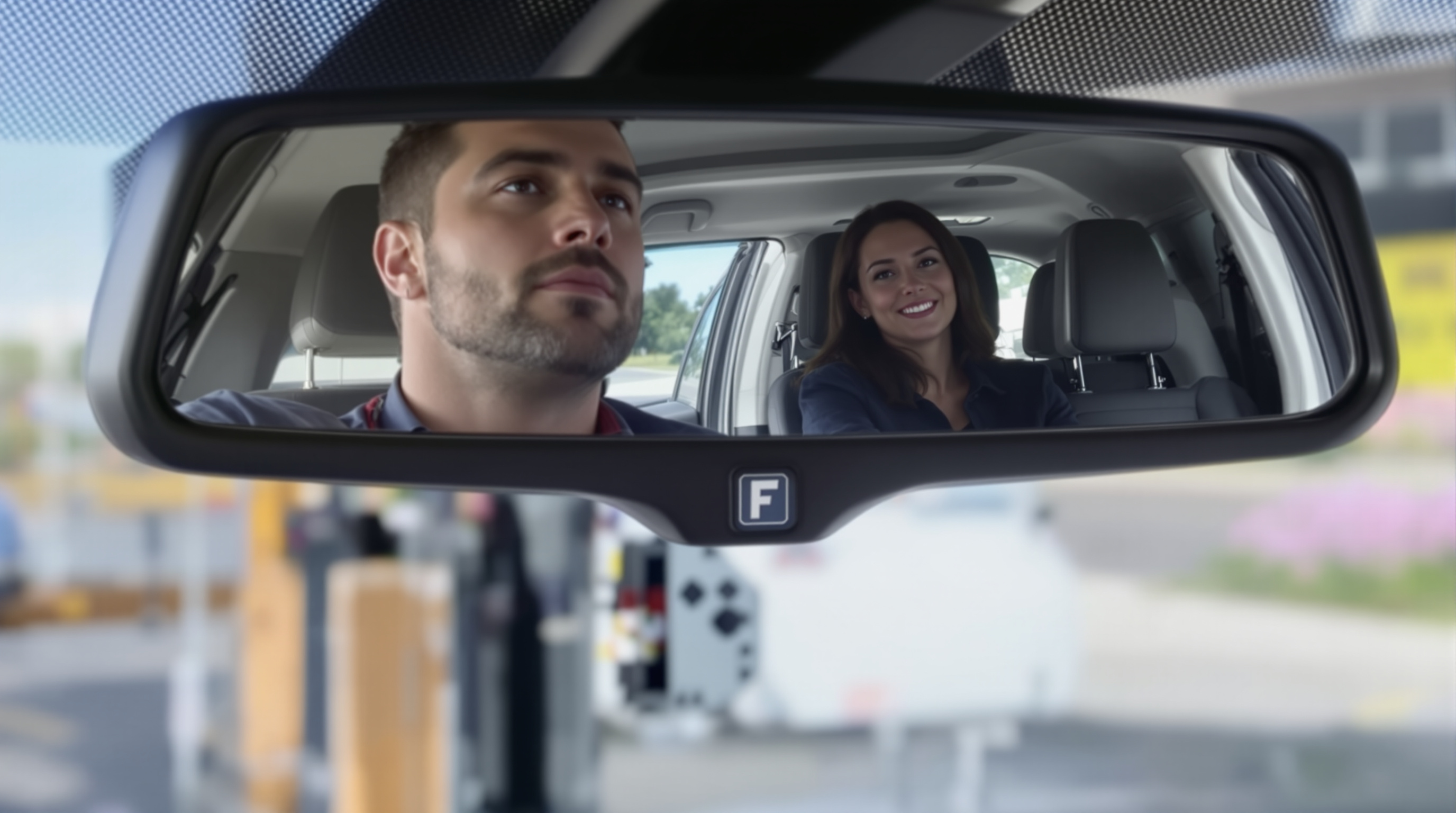 Jeune conducteur accompagné